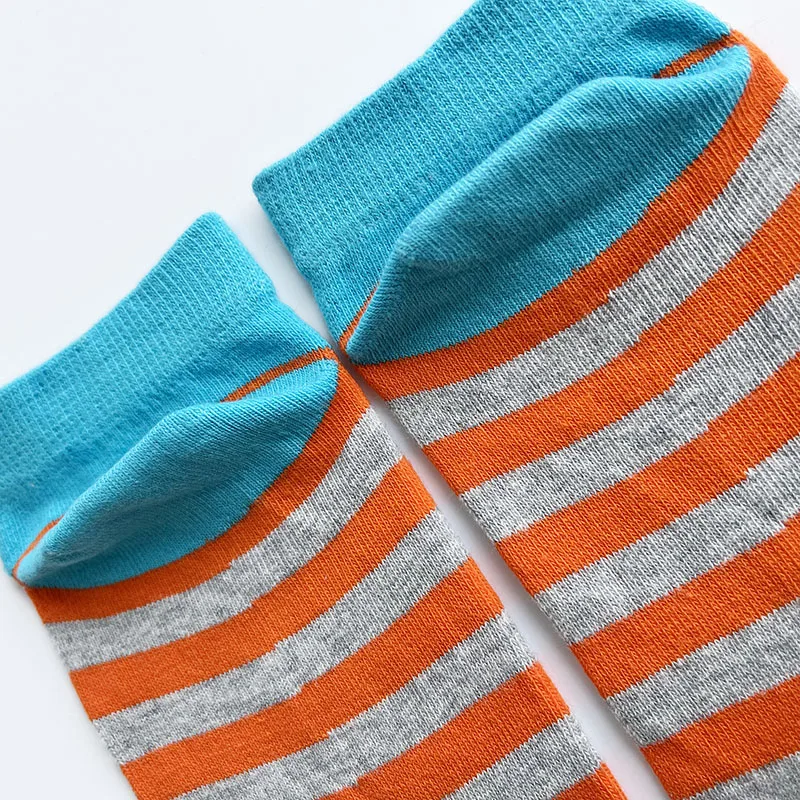 جوارب أصابع كاحل للرجال ، قطن خالص ، مخطط ، لون مشرق ، مضاد للبكتيريا ، قارب جيد التهوية ، خمسة أصابع ، صبي 4 مواسم ، أزواج