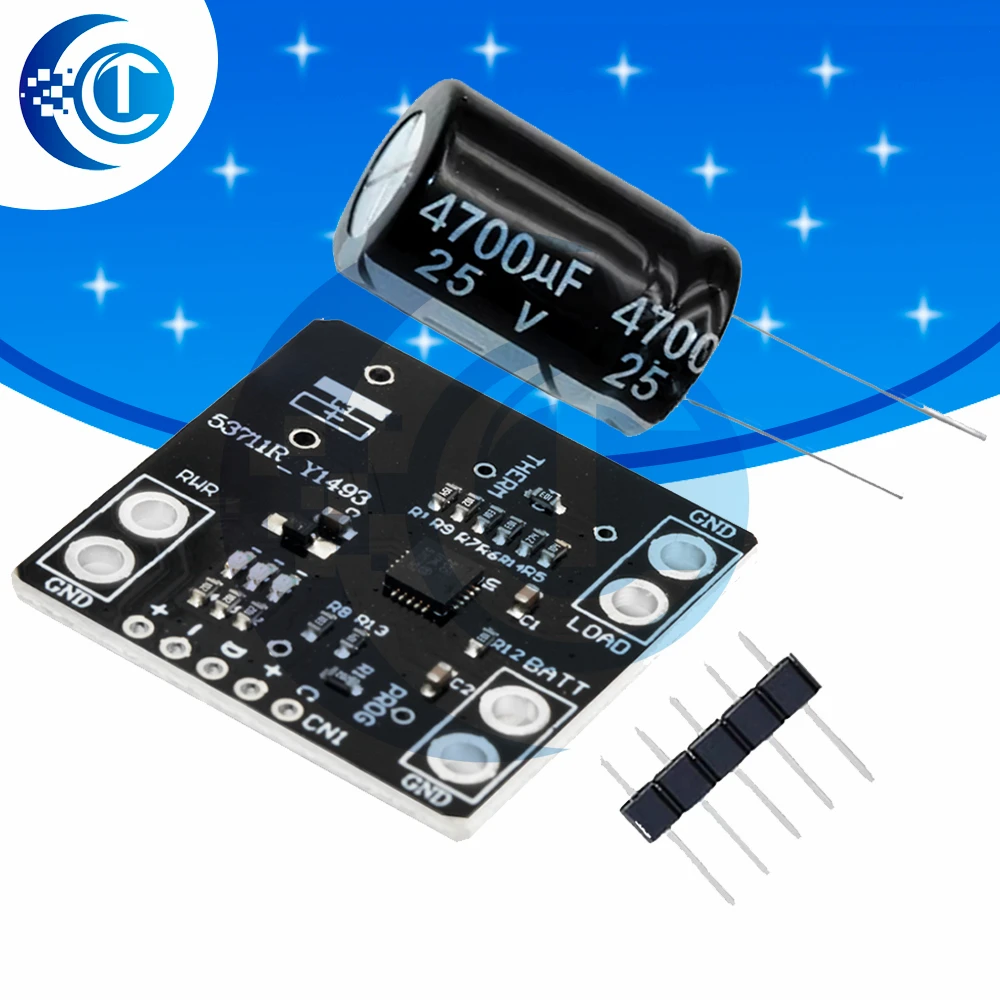 BS Brand MCP73871 Solar Charger Module, USB 5V Boost 3.7V/4.2V LiPoly Battery Charging Board