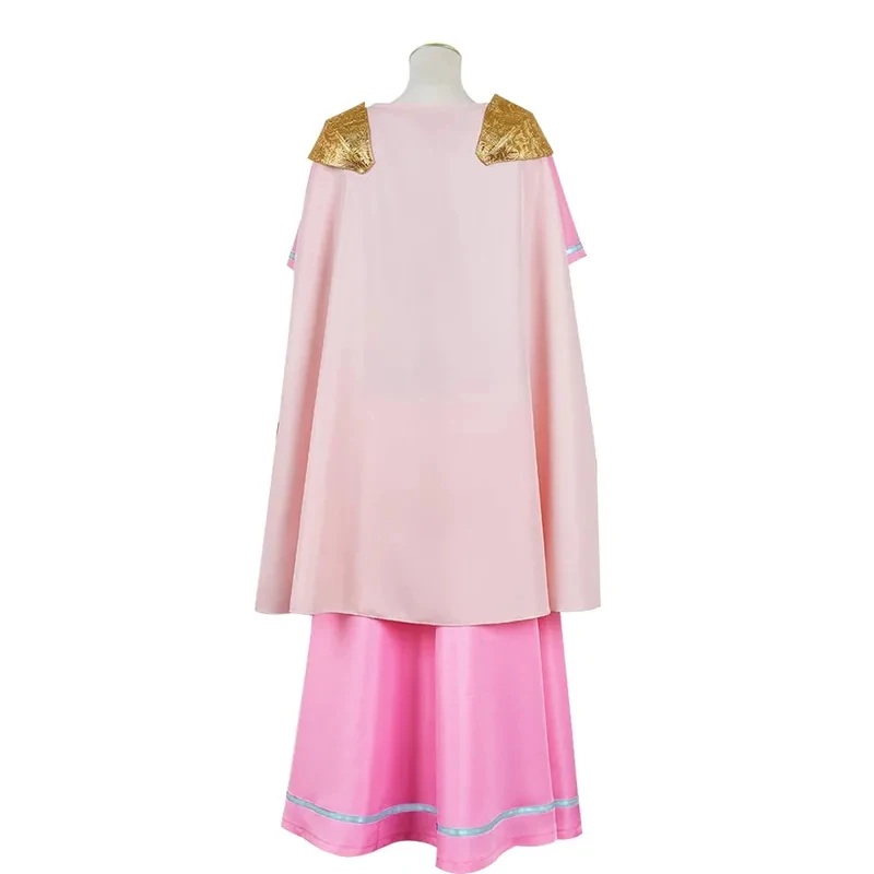 Disfraz de Princesa OPOPink, Peluca de Zelda, Juego Echoes of Wisdom, Vestido de Mujer, Capa, Traje para Halloween, Navidad, Escenario 8f5d][