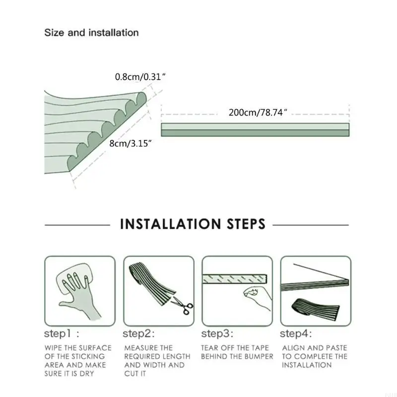 حواف حادة وواقيات سلامة الأثاث وسادة NBR واقية زوايا للأطفال رعاية الطفل حماية الطفل للمواقد P31B