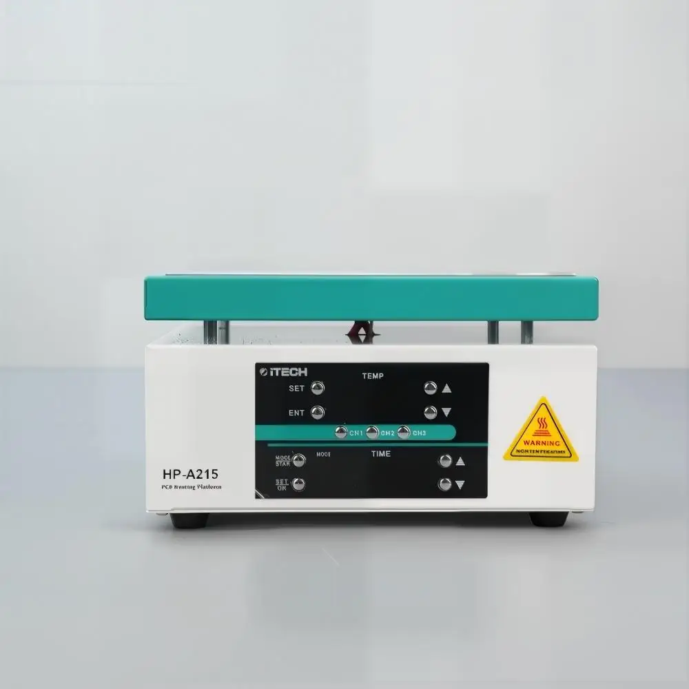 Soldering Hot Plate LED Electric Preheat Rework Station LED Microcomputer Electric Welder Hot Platform Rework Heater for PCB