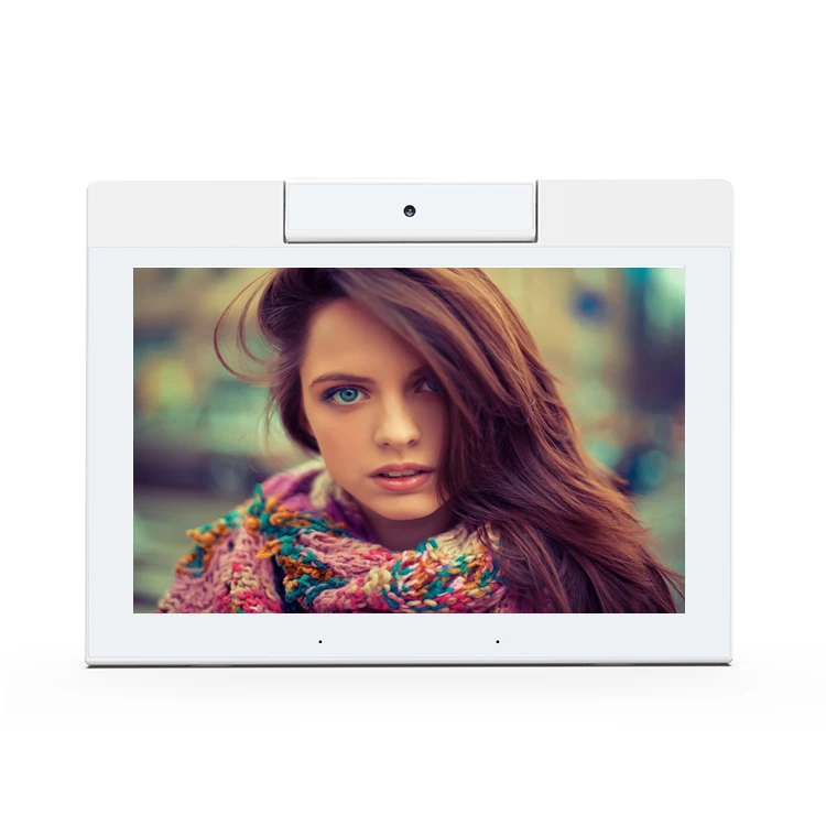 

10.1 "L-Type Business Tablet IPS Touch Screen 4G LTE Network Binocular Flip Camera 2GB Memory Digital Signage