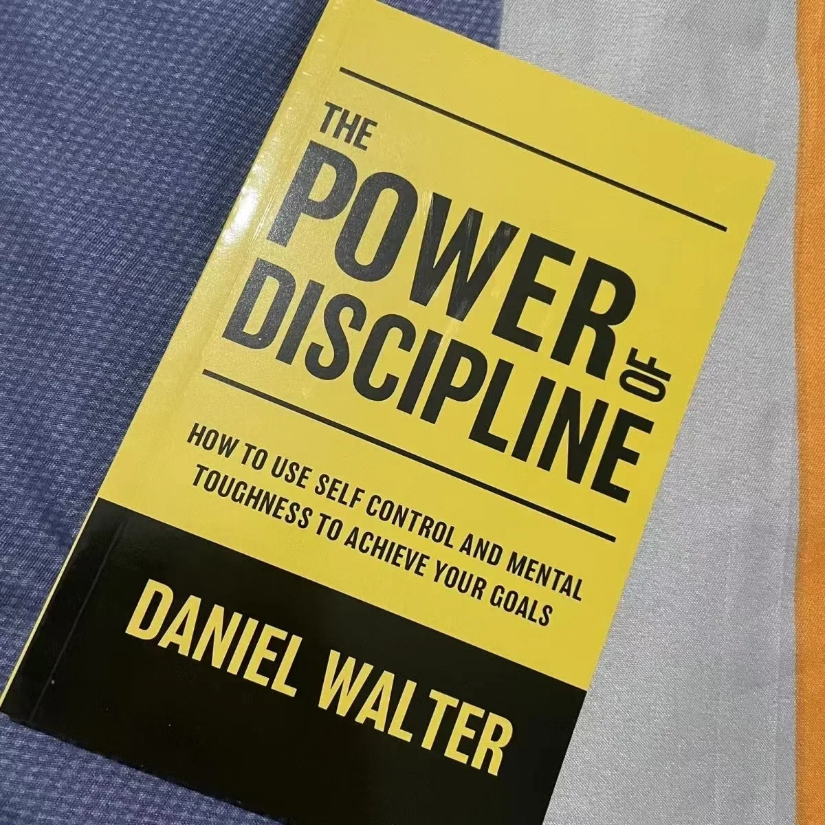 1 Book The Power of Discipline By Daniel Walter, Motivational Self-Help English Book, Paperback