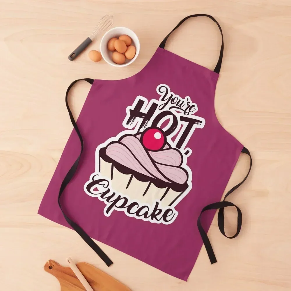 Hot Cupcake Apron Kitchen Household Items Kitchen Accessories 2022 Customizable Cute Kitchen Accessories Apron