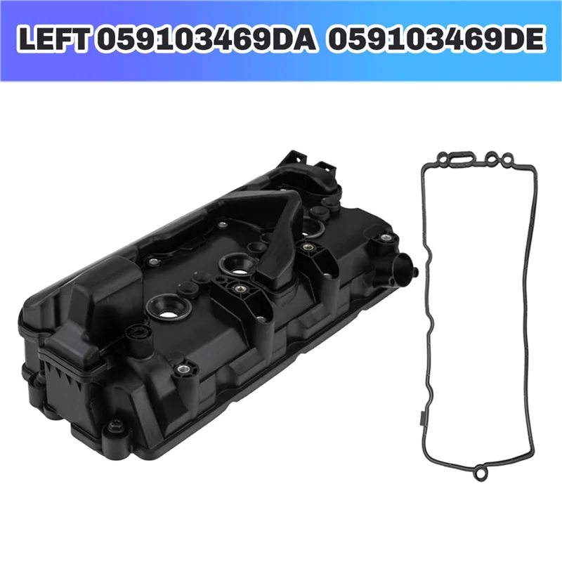 

Plain 059103469DA / 059103469DE Left Engine Rocker Cam Cover Valve Cover For Q7 Q8 VW Touareg 3.0T