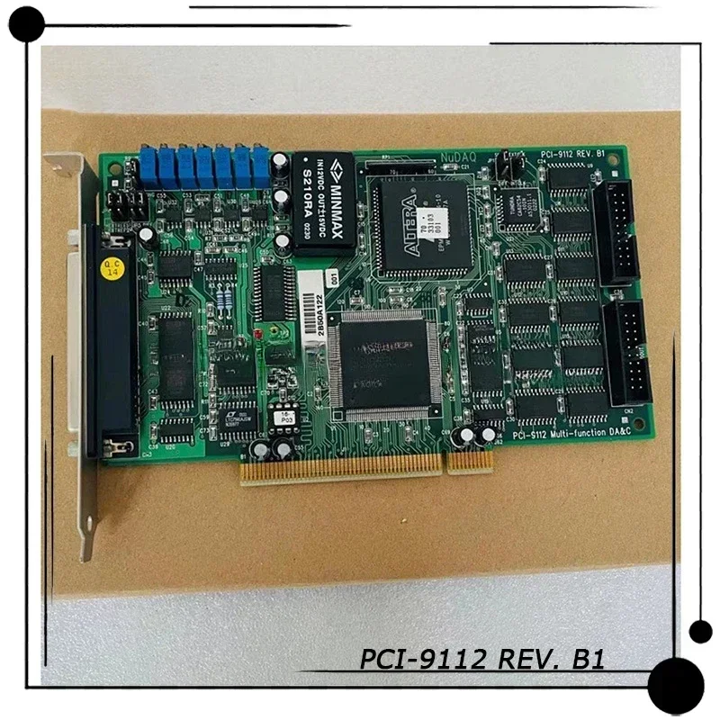 For ADLINK PCI Acquisition Card Multifunctional Data Acquisition Card Perfect Tested PCI-9112 REV. B1