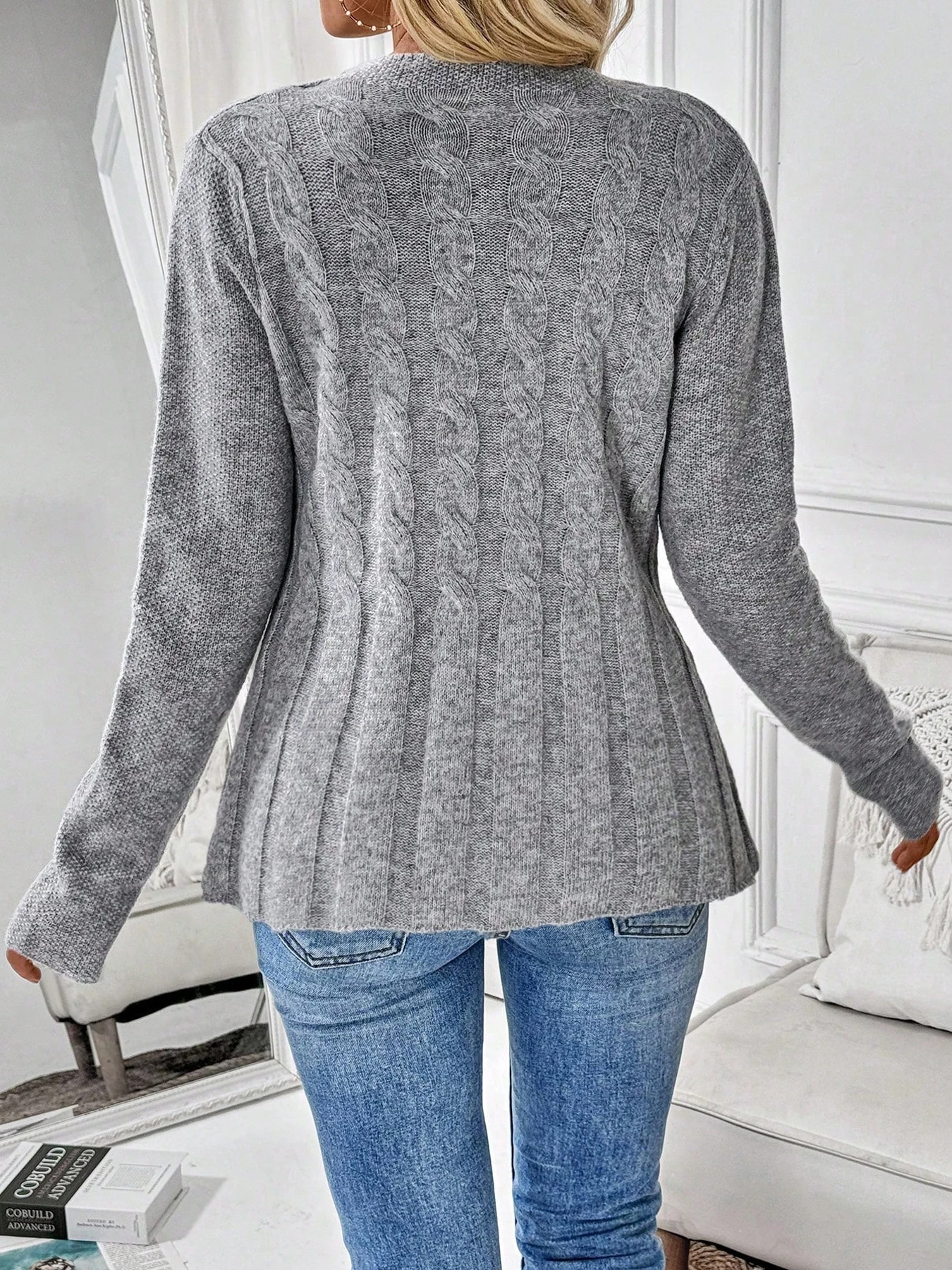 Thumbnail 2 - #21 Top Long Knit Cardigans Picks for Every Budget