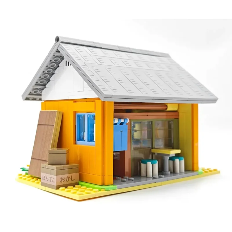 Wekki-Maison de Brindisi, modèle d'épicerie San Matsuya, série modulaire Street View, jouets de bricolage pour adultes, blocs de construction, cadeau pour garçon