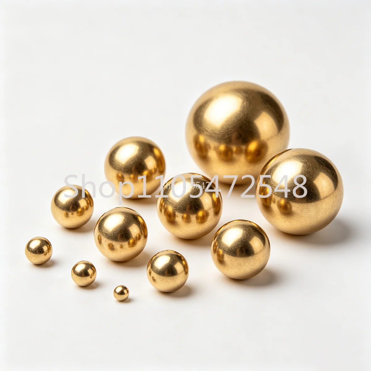 1-50pcs 0.8-60mm Solid Brass Ball Bead Anti-corrosion H62 Pure Copper Ball 1/1.5/2/2.381/3/4/5/6/7/7.381/8/9/10/11/12.7/15/16
