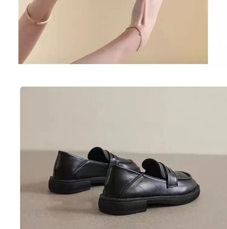 Damen-Loafer mit weicher Sohle - Bequeme Slip-On Flats, geeignet für Pendeln und Freizeitkleidung, minimalistisches Design, Mutter-Schuhe – Detail 11
