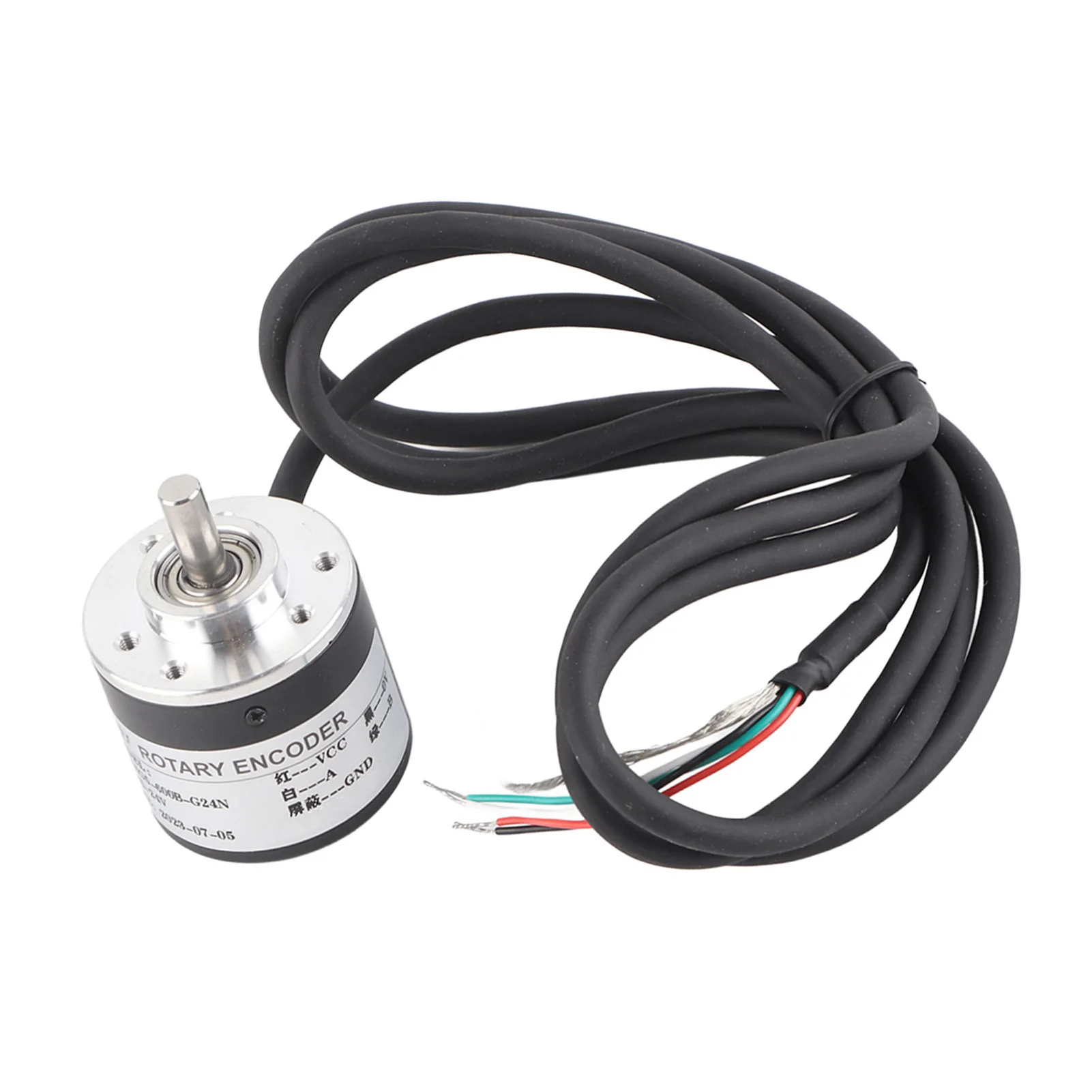 600P/R Magnetoelectric Incremental Rotation Encoder 5V‑24V AB 2‑Phases Shaft 6mm Industrial Automation Equipment Encoder