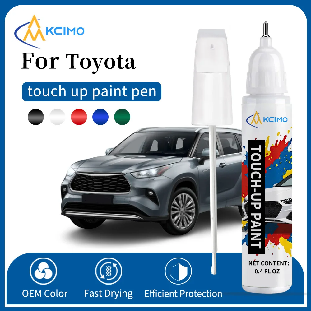Черная матовая белая ручка 064 Galena Blue для ремонта краски для Toyota Kluger 2019-2025, средство для удаления царапин, автомобильные аксессуары «сделай сам»