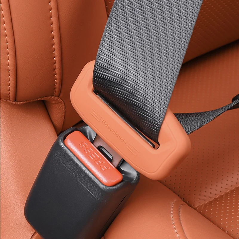 for BAIC JISHI Polestone 01 ROX 01 Car Seat Belt Anti Scratch Protector Case Soft Silicone Interior Accessories