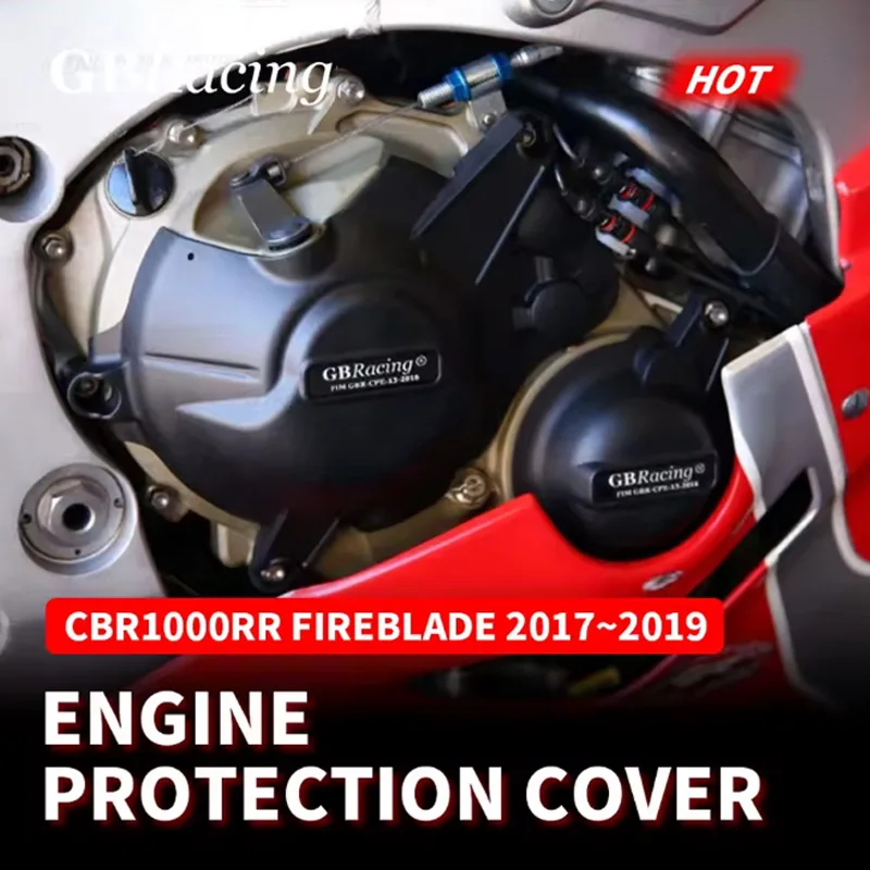 

V2 GBRacing accesorios para moto For CBR1000RR Fireblade & Fireblade SP 2017-2019 Engine Guard Secondary Engine Cover Set