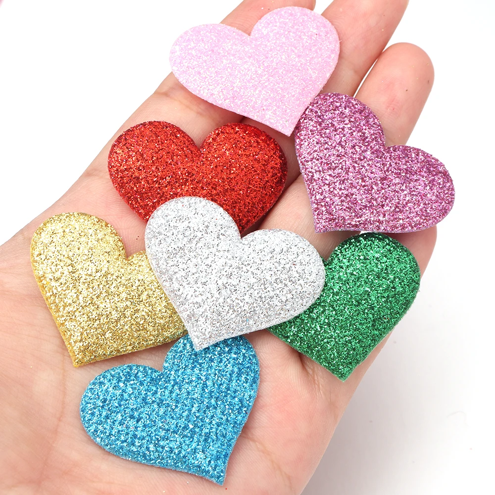 30pcs Polyester Colorful Glitter Self Adhesive Stars Stickers Kid Arts Craft Supplies Greeting Cards Jewelry Making Toy Crafts