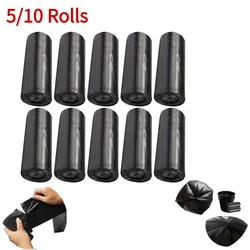 5/10 Rolls Household Garbage Bag Thickened Disposable Trash Pouch Kitchen Storage Garbage Bags Cleaning Waste Bag Plastic Bag