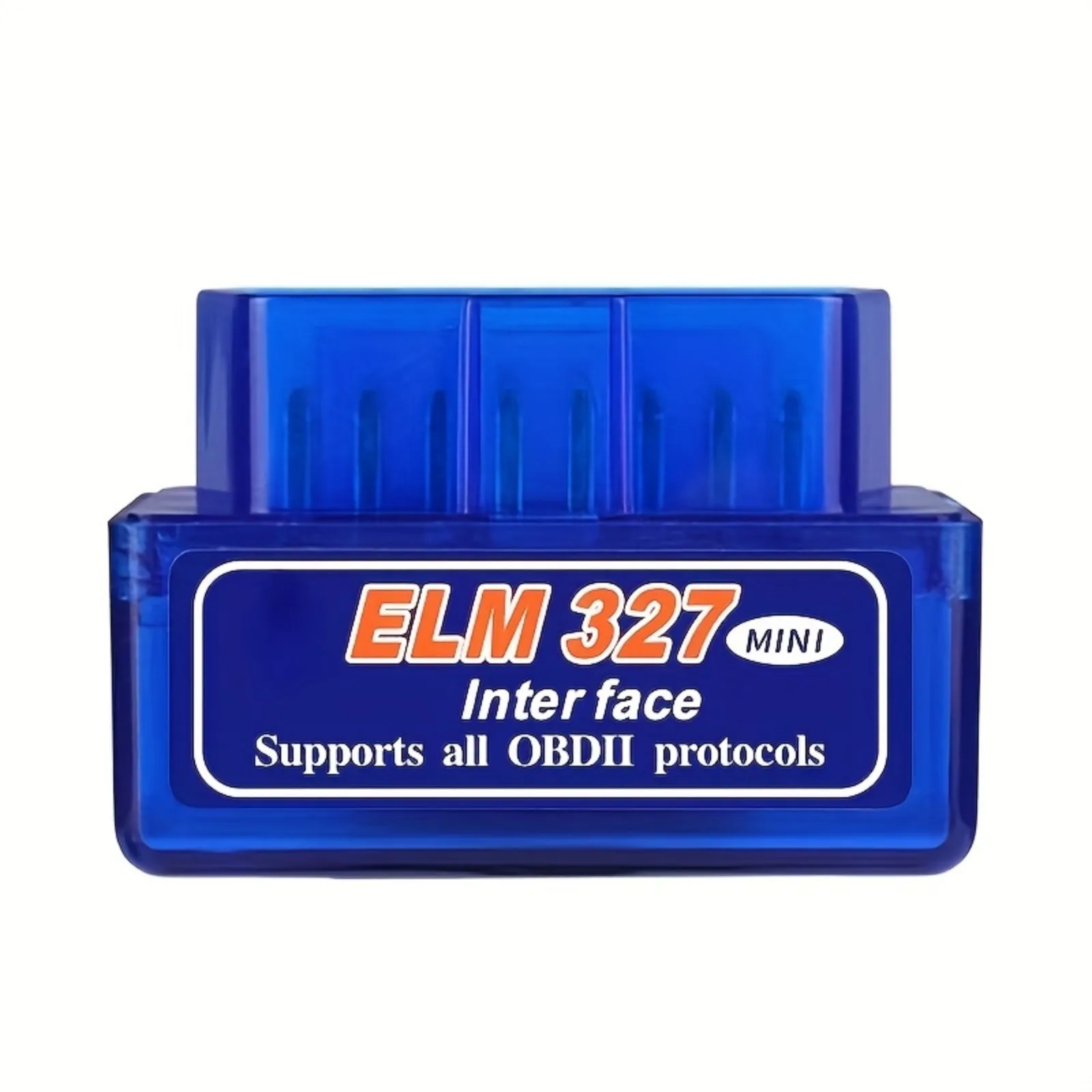 Elm327 Mini V2.1 - Wireless Car Diagnostic Scan Tool, Blue (Battery Not Included)