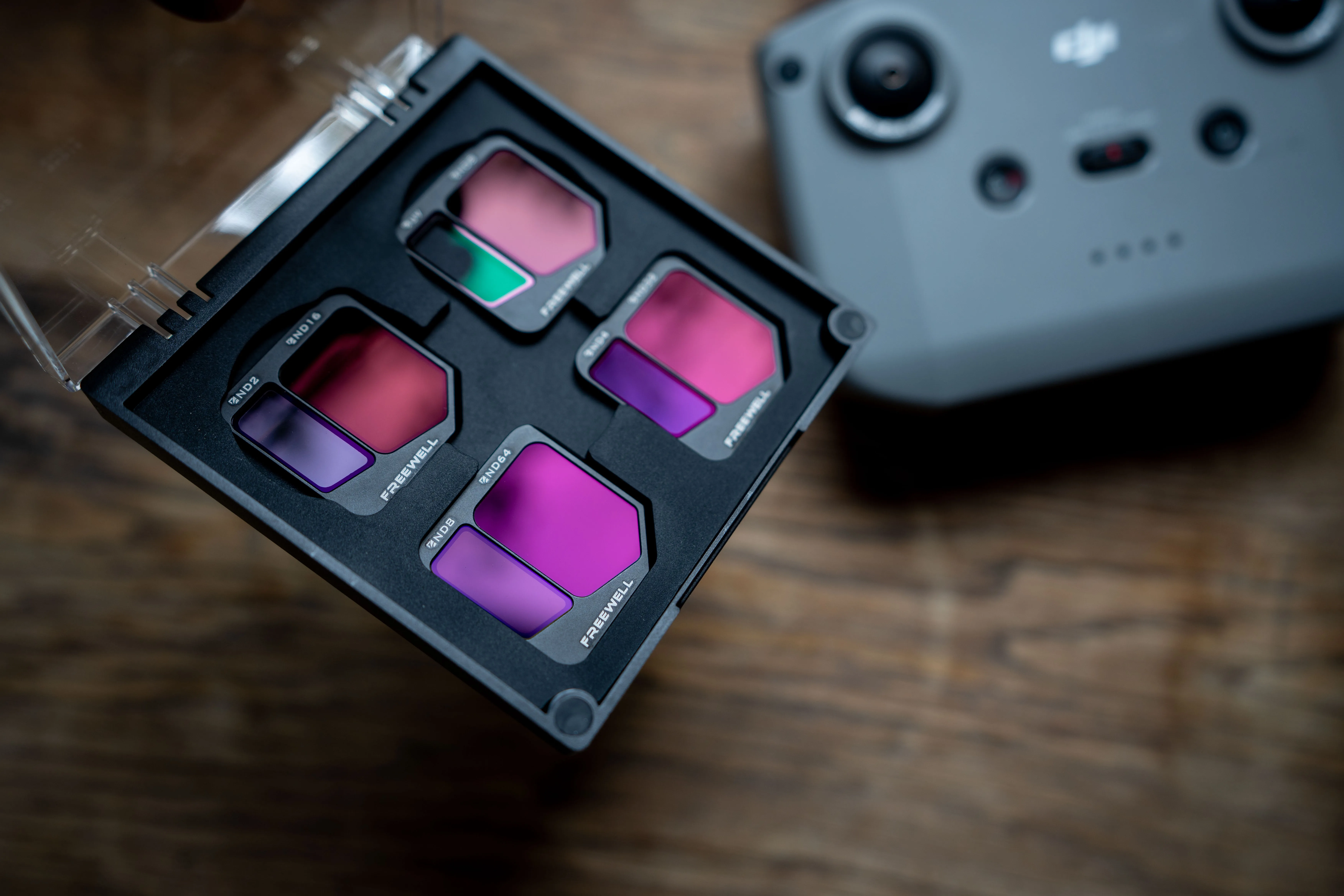 Freewell Split ND Filter Kompatibel mit Mavic 3/Mavic 3 Cine/ Mavic 3E (NICHT KOMPATIBEL MIT MAVIC 3 KLASSISCHE)