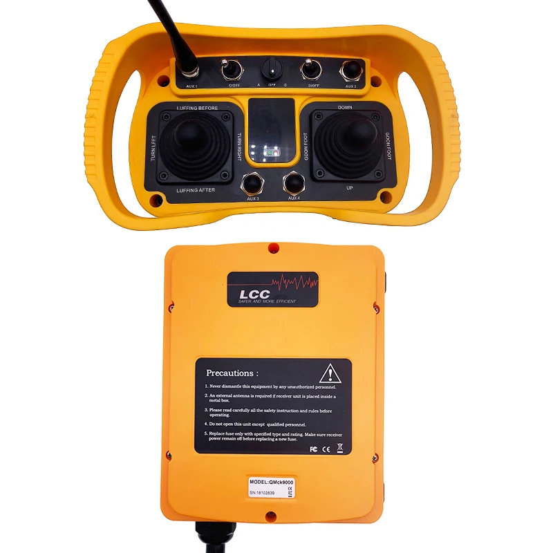 

Беспроводной переключатель 12В для строительного крана Q9000, джойстик дистанционного управления гидравликой