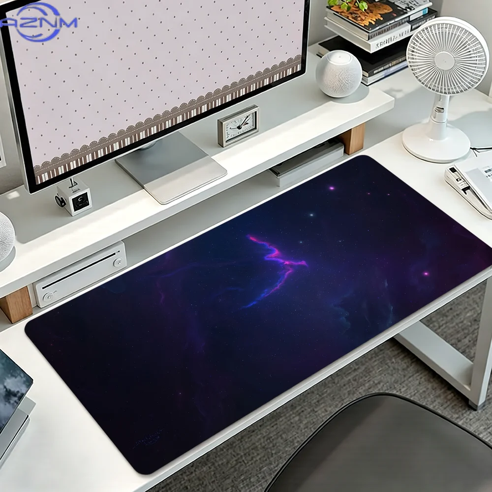 Space Universe Galaxy Nebula  Mouse Pad Non-slip Thickened MousePad Student Gaming Cushion Large Writing Lockedge Office
