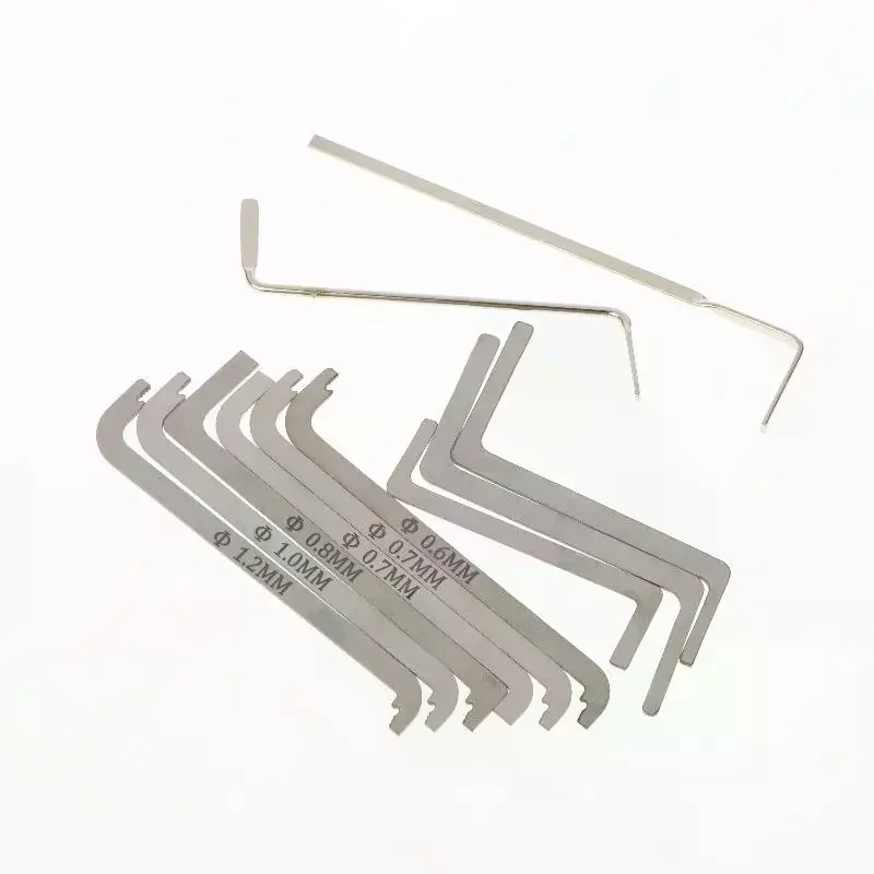 5/11Pcs  Repair Comb Tools Lock Tension Wrench Replacement Turning Tool Broken Keys Out  Tool