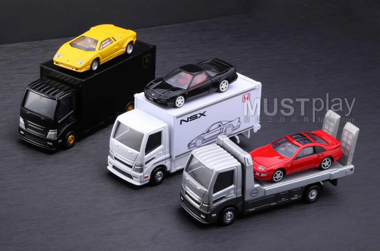 TAKARA TOMY alloy die-cast model Black box Lamborghini Honda Nissan Mitsubishi Subaru transporter model,boys' toys