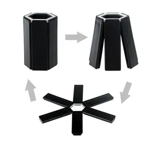 Tavadaki Halı, ısı yalıtımı katlama, Tabak Altlığı, Tencere ve tavalar ve mutfak için yüksek sıcaklıktaki aletlerden Tencere Halının yemek masasına ilk 10 satışı - №3