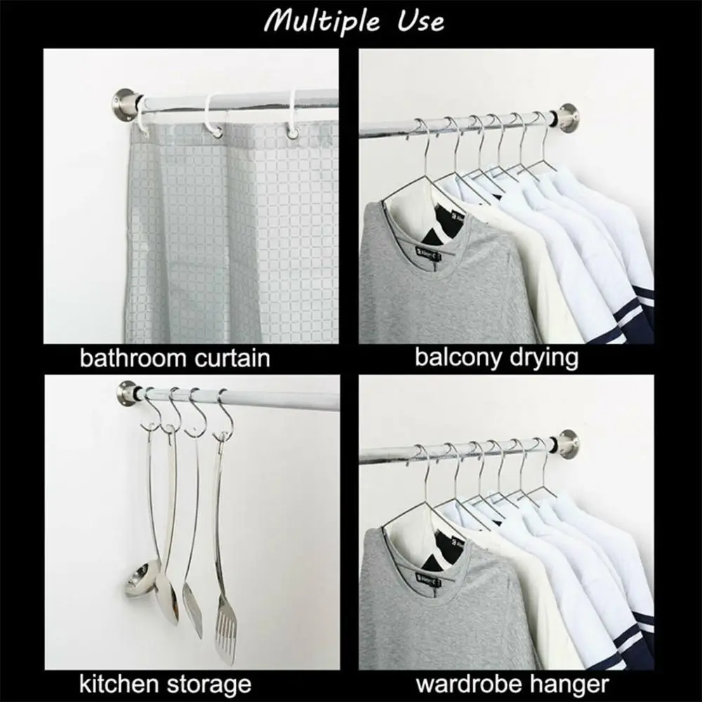 1Pc 19 ミリメートル-32 ミリメートル 19 ミリメートル-22 ミリメートルカバークローゼットポールソケットチューブブラケットハングロッドサポートクローゼットフランジロッドホルダー