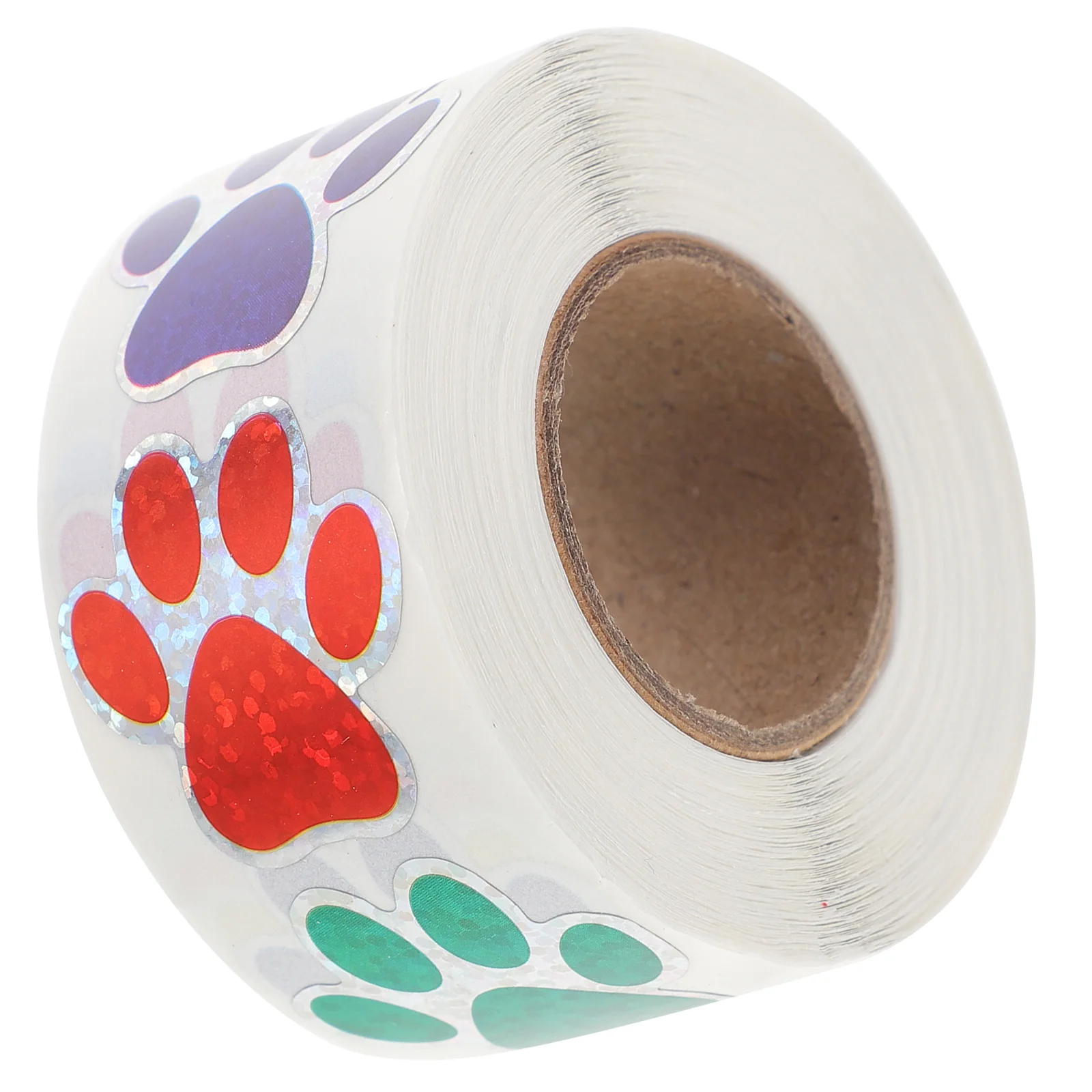 Imagem -04 - Pet Dog Paw Room Print Decor Adesivos Decoração Pegada Animal Decalques de Patas Tag do Chuveiro Decoração da Parede