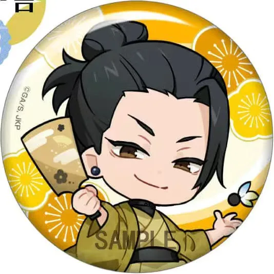 Jujutsu Kaisen Anime Merchandise Gojo Satoru Geto Suguru Fushiguro Megumi Nanami Kento Ieiri Shoko مجموعة شارات رسمية