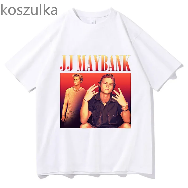 Cotton Tees jj maybank Printing Tshirts Men/Women Clothes Short Sleeve O-neck Tee-shirt Horror Film Graphic Summer Shirt Clothes