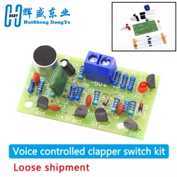 Sound Sensing Control Switch Module Applause Voice Sound Activated 5v Led Switch Kit Circuit Electronics Pcb for Arduino