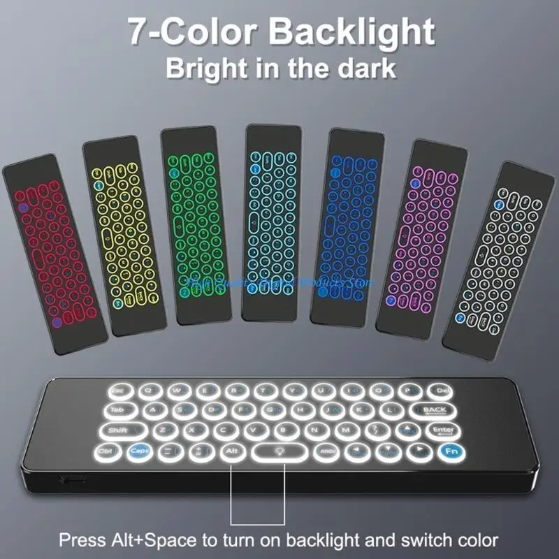 

U2JE T9 / Fly Air Mouse Multifunctional Remote Control with 6-axis Gyroscope