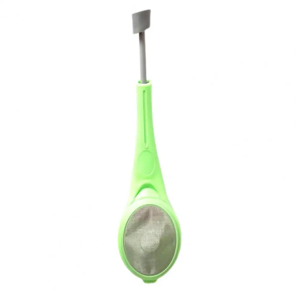 

Tea Infuser Chic Silicone Handle Lightweight Portable Herbal Tea Maker Infuser Household Supplies