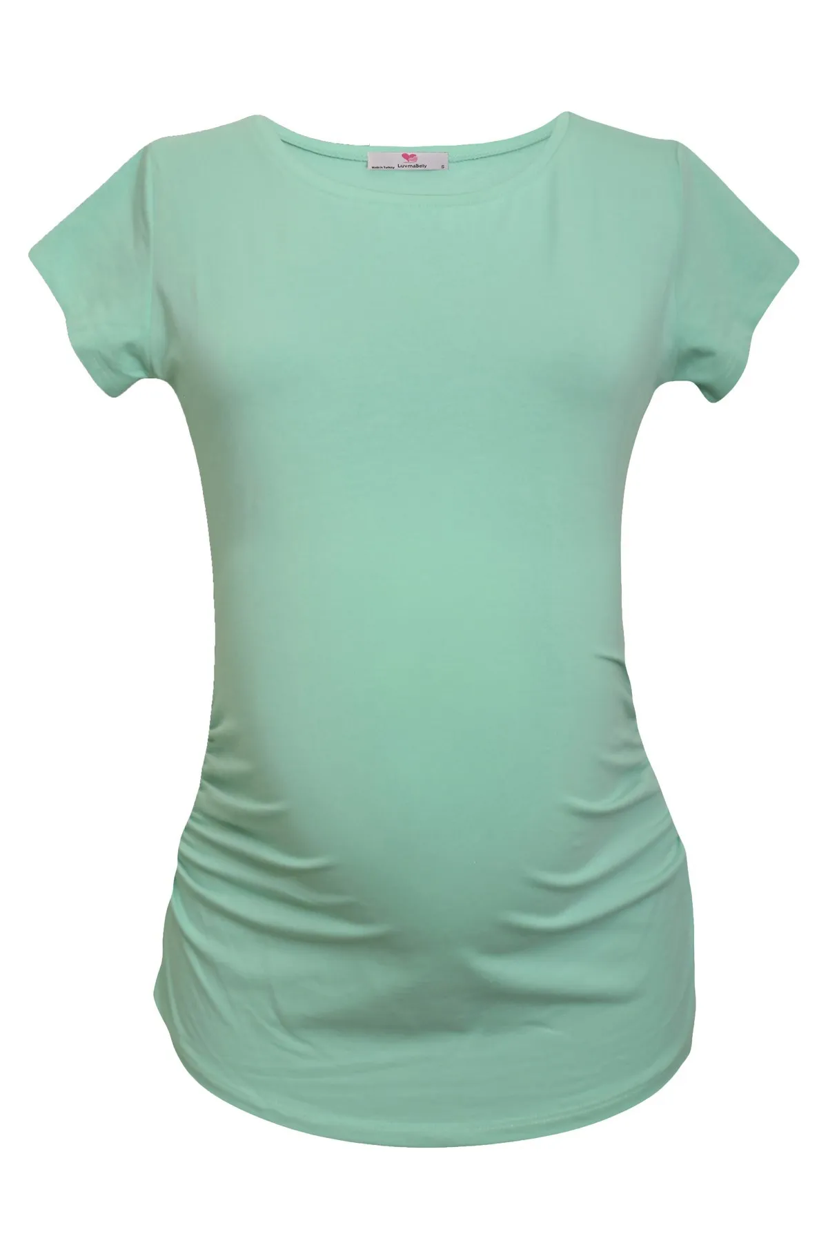 Camiseta de algodón para embarazadas luvmbelly Maternity 2009_2015 (9 colores disponibles)