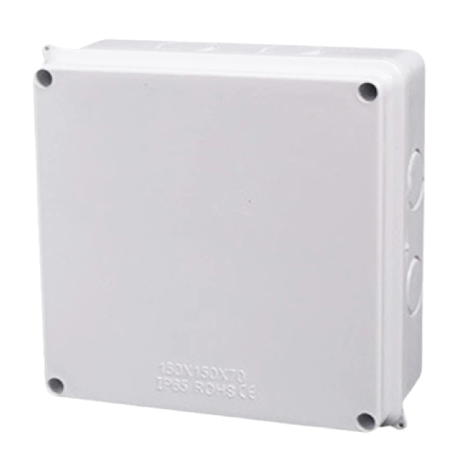 Waterproof Junction Box ABS Electrical Box Indoor Outdoor Cable Connector Plastic Waterproof Box Easy Installation