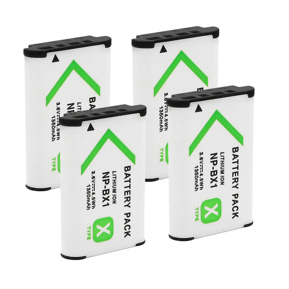 

1350mAh 3.6V NP-BX1 Battery Suitable for Sony RX100 H400 RX1R HX300 HX400 HX50 M6 M7 X3000R X3000 AS300