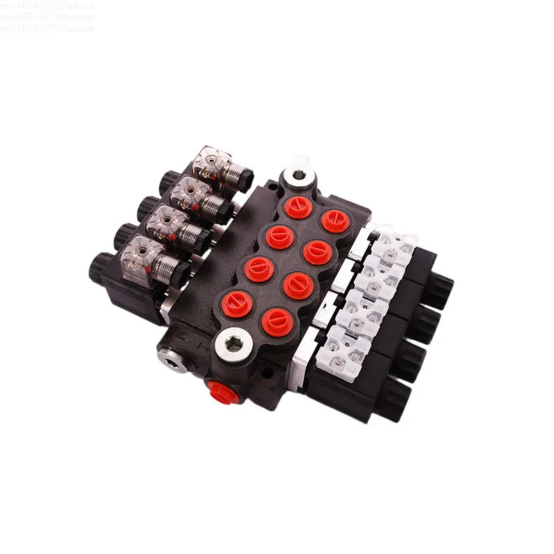 P40 series manual electronic control integral multi-way reversing valve accessories