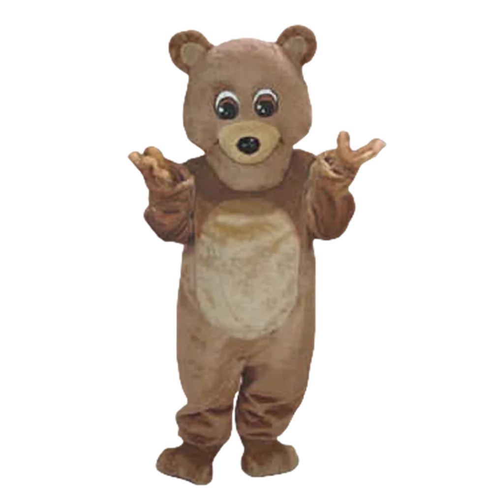 Mejor precio Disfraz de Mascota de oso tamaño adulto mascota de oso traje fiesta carnaval vestido de lujo SW517