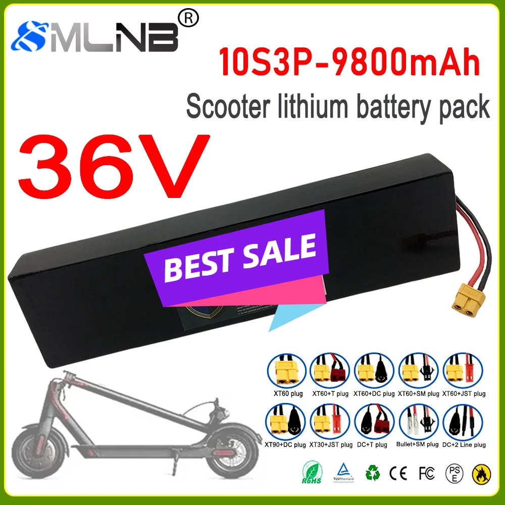 

Scooter battery 10S3P For Kugoo S2/S3/S4 36V High-power 9800mAh 18650 battery pack electric with BMS board battery pack