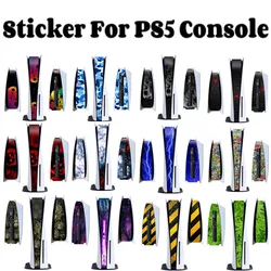 Per PlayStation 5 PS5 Disco e versione digitale Console Decorazione universale Striscia Adesivo centrale Adesivo protettivo antiscivolo per la pelle