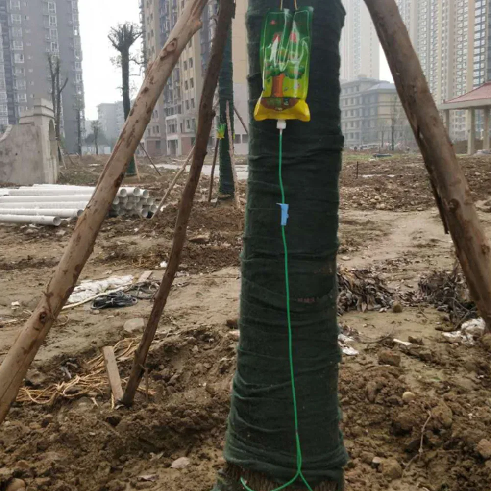 

3pcs Cloth Tree Wrappers Warm Keeping Moisturizing Sun Blocking Breathable Reusable Trunk Cover for Fruit Trees