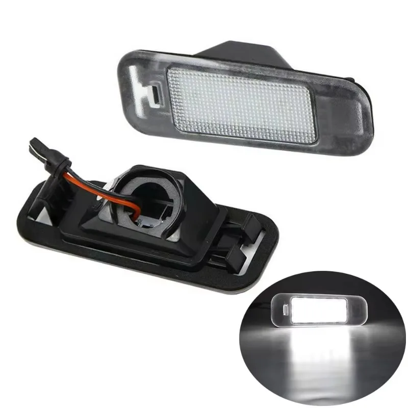 

1 шт. для лампы номерного знака Kia Rio MK II JB Rio5 2005-2011 Rio6 2006-2011 светодиодный светильник номерного знака белый