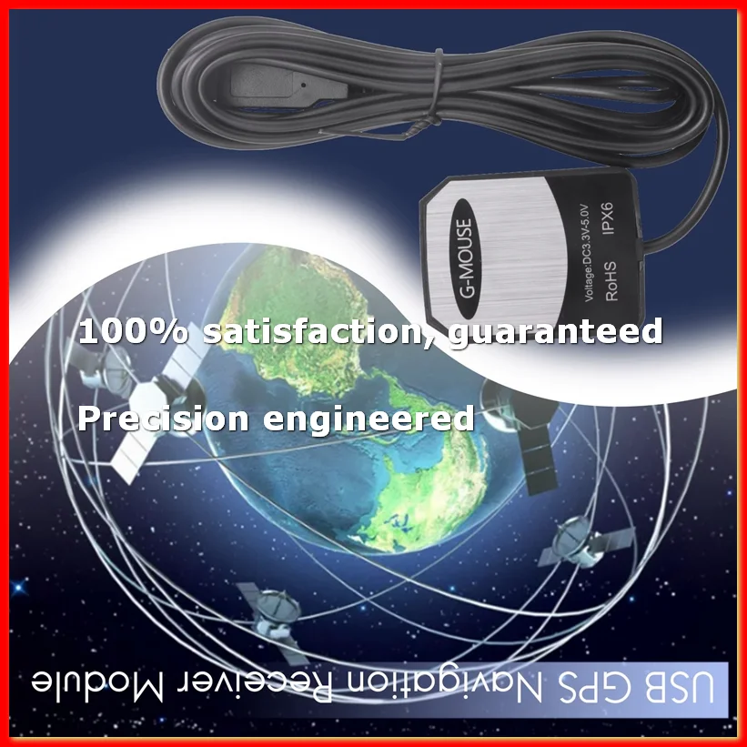 For Gps Data Acquisition, Pc Notebook Navigation Gps Usb Receiver Gmouse Antenna Module For Earth-A22U