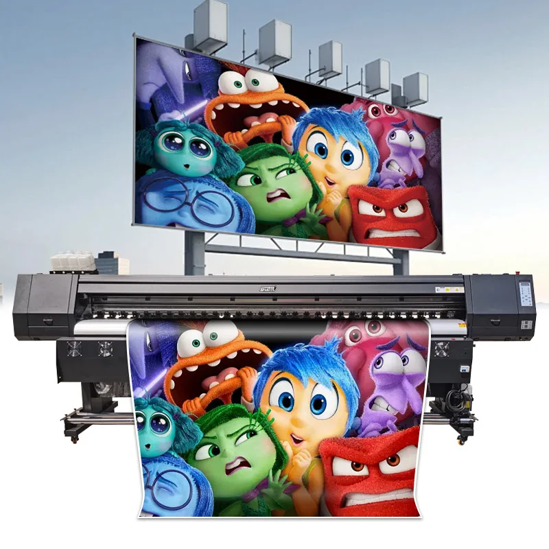 Banner Sale; Solvent Automatic Printing Print Type; Condition Machine;flex Usage 10ft flex printing machine;