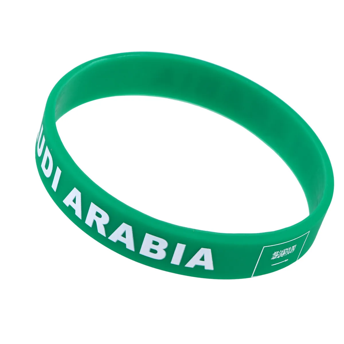 

6Pcs Silicone Country Wristband Soft Comfortable One Size Fits Most Sports Bracelet for Football Cheering