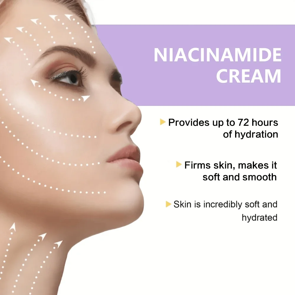 LGRAMER Nicotinamide Cream Pressure Cream Is Moisturizing, Malleable, Light, Delicate, and Breathable Skin Care  Cream