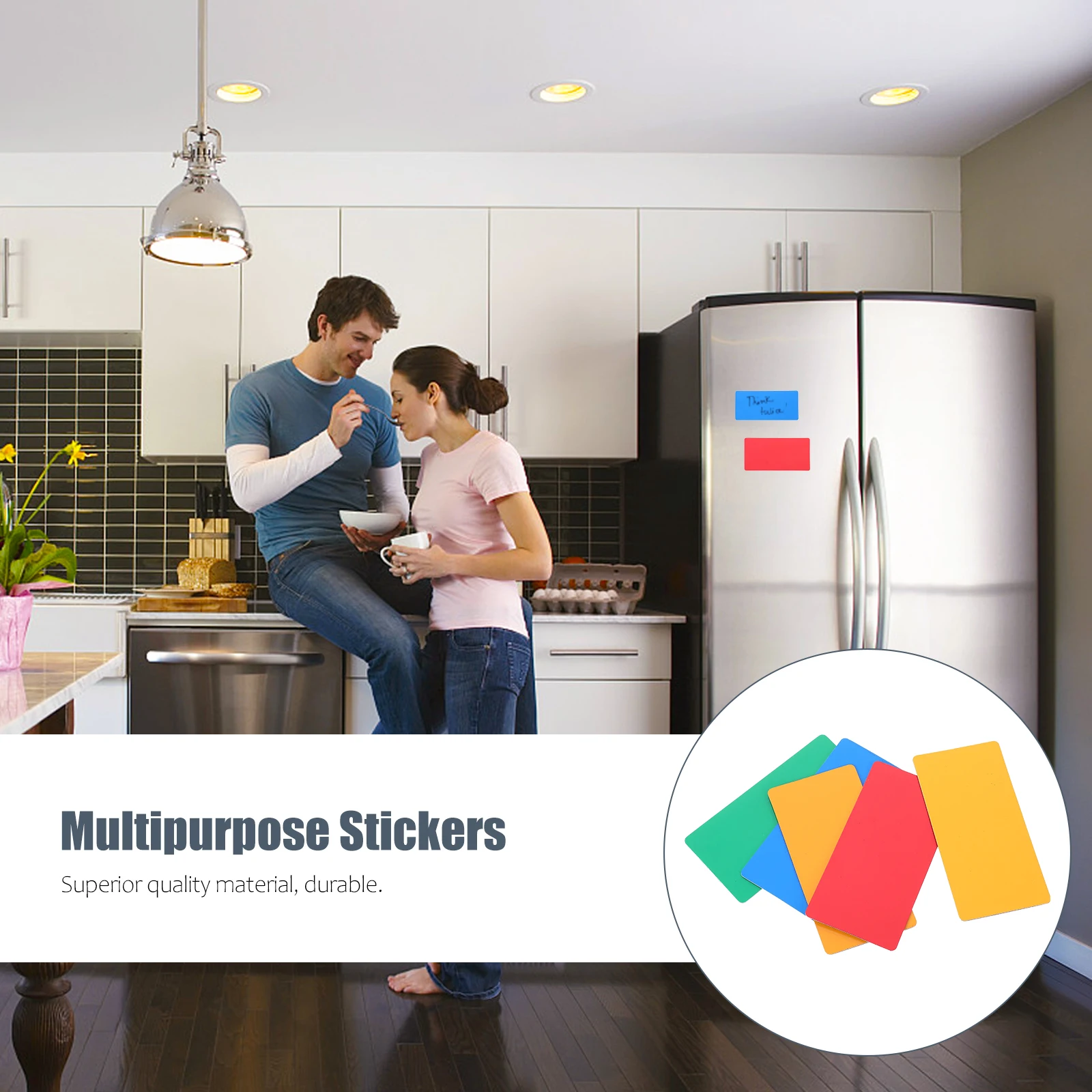 

Magnetic Name Labels 2 Sets Reusable Stickers Fridge Tags High Grade Materials Teaching Learning Household Classification PET