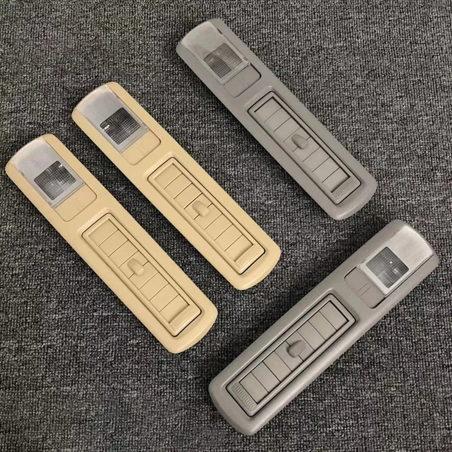 

1 шт., бежевый/серый салон автомобиля на крыше, вентиляционное отверстие для кондиционера, автоаксессуары для Toyota Highlander 2015-2018