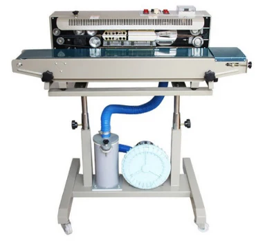 

Semi-Automatic Continuous Vacuum Nitrogen Flushing Portable Mini Plastic Bag Sealer For Food Storage For Beverages Film